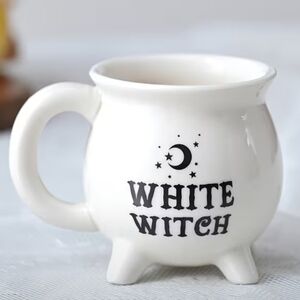 White Witch Cauldron Mug